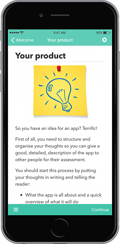 App Starter iPhone App